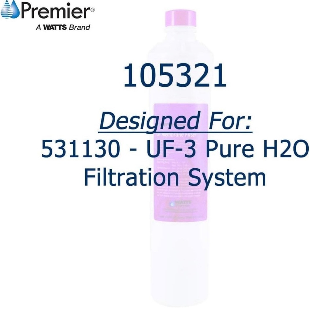Premier UF 3 Membrane Water Filter WP105321 (Purple) **NEW SEALED** Osmosis